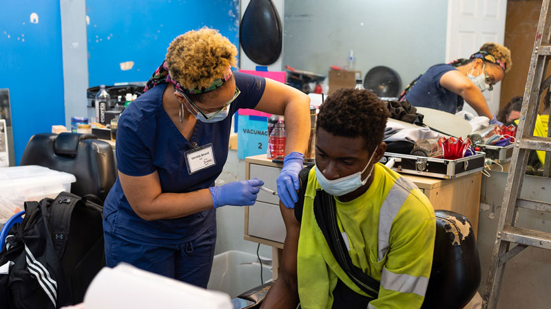 Barbershops to Cut Through Vaccine Hesitancy